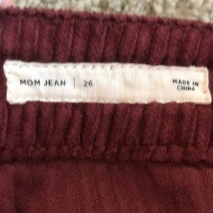 PacSun Pants - Burgundy Corduroy Pants PacSun Pants - Burgundy Corduroy Pants